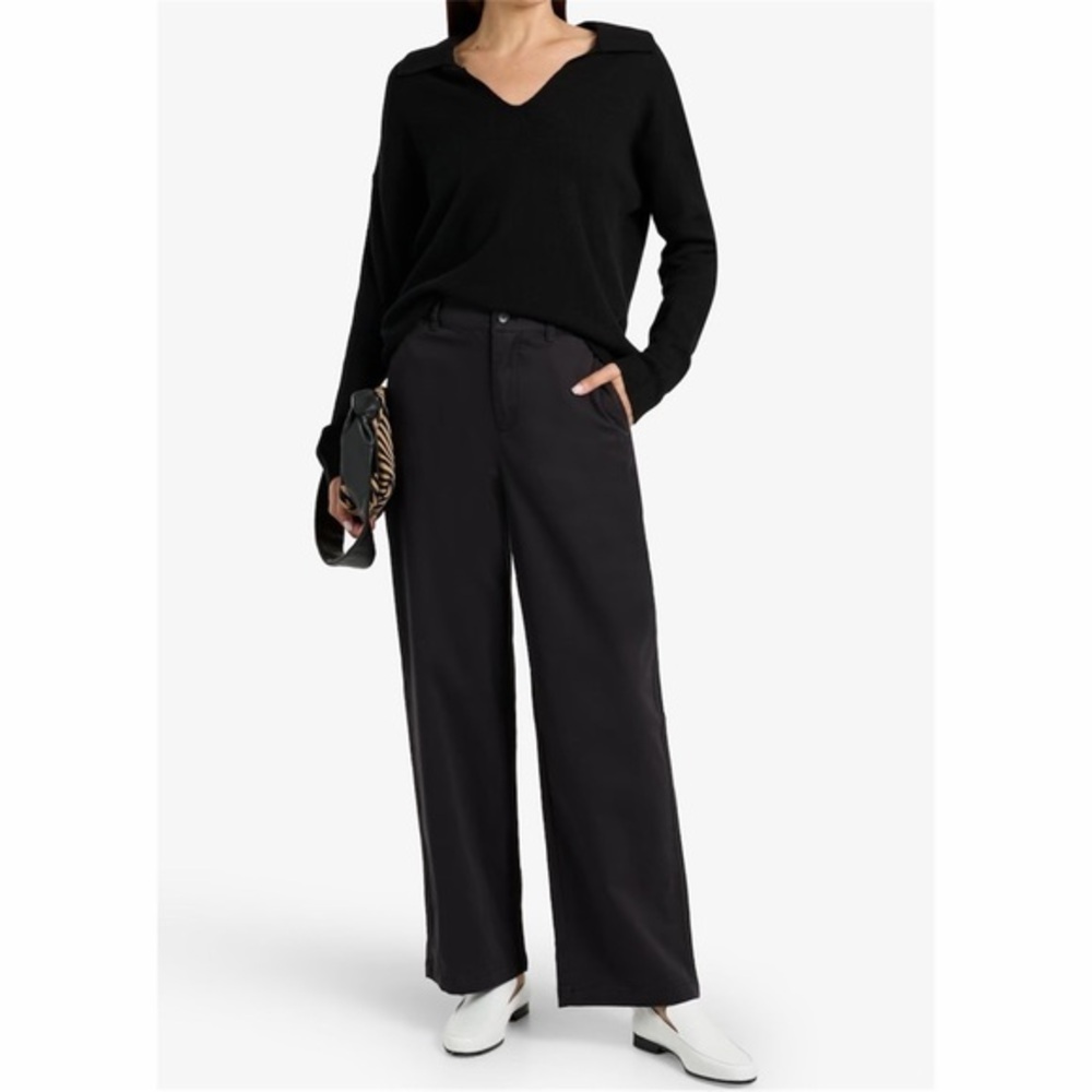 New with tags Alex Mill Navy Wide-Leg Pants